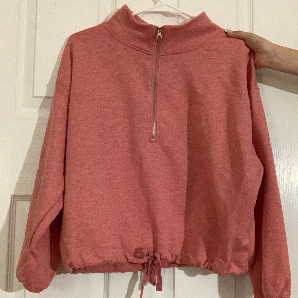Athletic pink sweatshirt